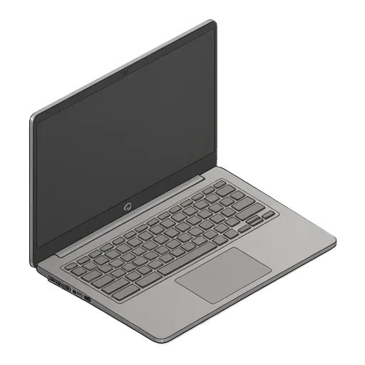HP Chromebook 15 pixel art