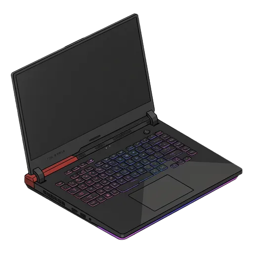 ASUS ROG Strix G15 (2021) pixel art
