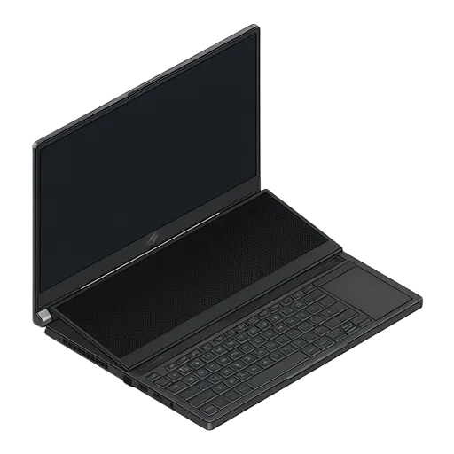 ASUS ROG Zephyrus Duo 16のピクセルアート