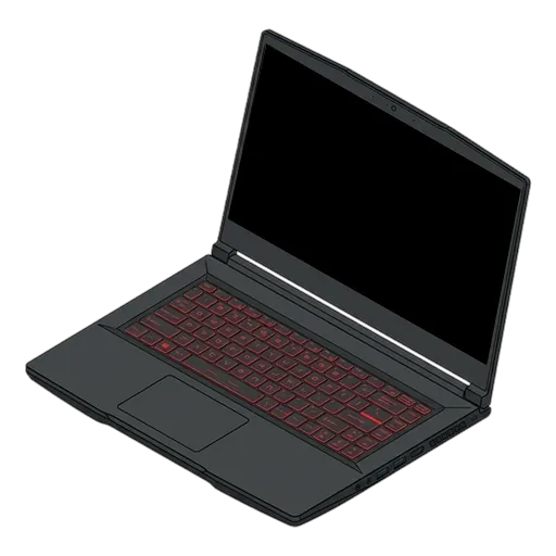 MSI GF63 씬 픽셀아트
