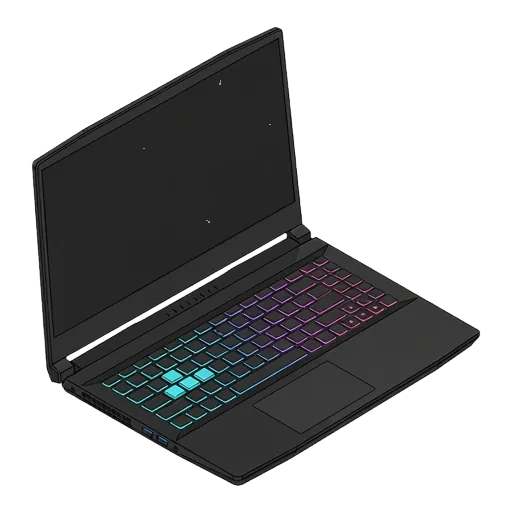 MSI Katana 15のピクセルアート