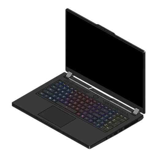 Gigabyte AORUS 17X (2022)のピクセルアート
