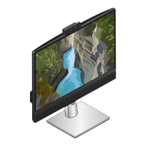 델 옵티플렉스 AIO 7410 픽셀아트