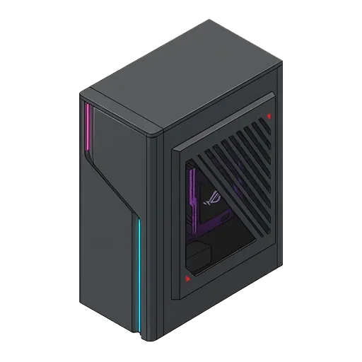 에이수스 ROG G22CH 픽셀아트
