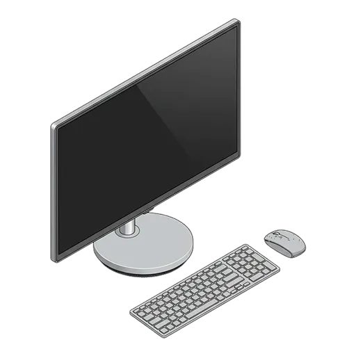 LG 올인원 27V70N 픽셀아트