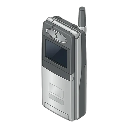 삼성 애니콜 SPH-8100 (오토안테나폰) 픽셀아트