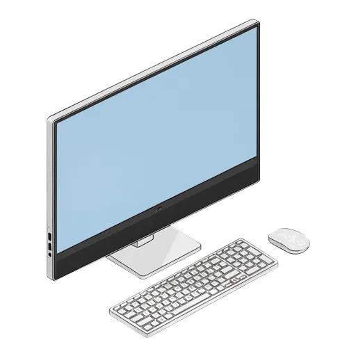 LG 데스크탑 올인원 계열 27 픽셀아트