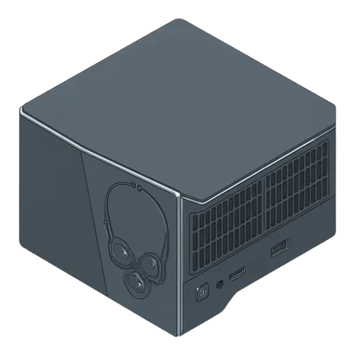 인텔 NUC 7 스컬캐년 픽셀아트