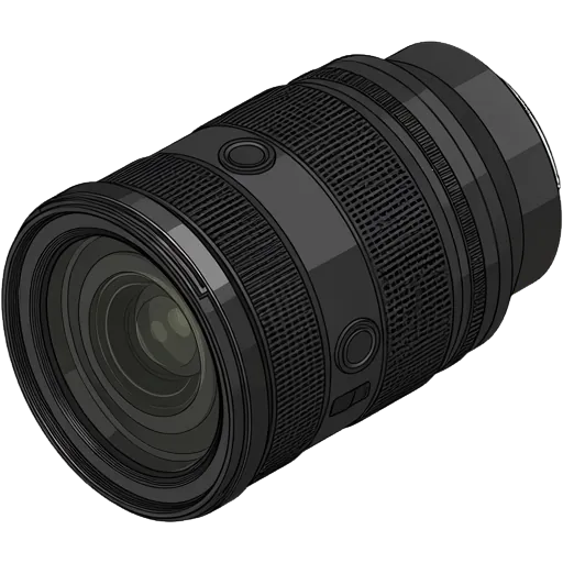 소니 FE 24-70mm f/2.8 GM II 픽셀아트