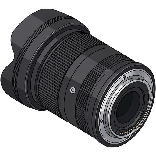 시그마 18-50mm f/2.8 DC DN 픽셀아트