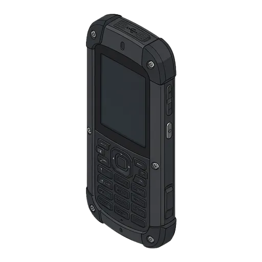 カシオ G'zOne WX04Kのピクセルアート