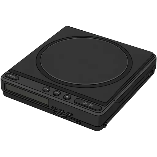Sony Discman D-40 pixel art