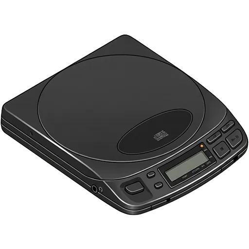 Sony Discman D-101 pixel art