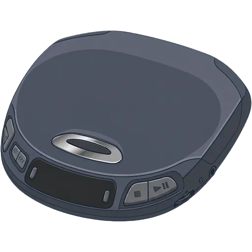 Sony Discman D-153 pixel art