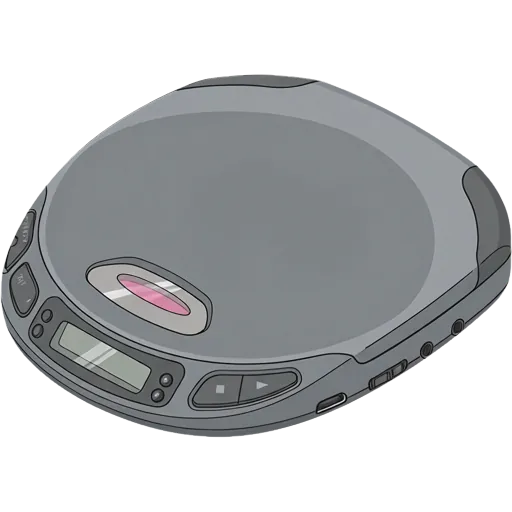 Sony Discman D-152 pixel art