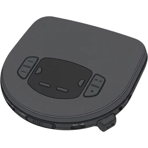 Sony Discman D-265 pixel art