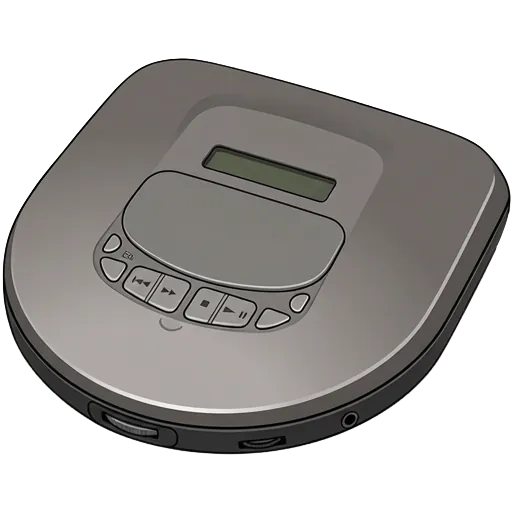 Sony Discman D-465 pixel art