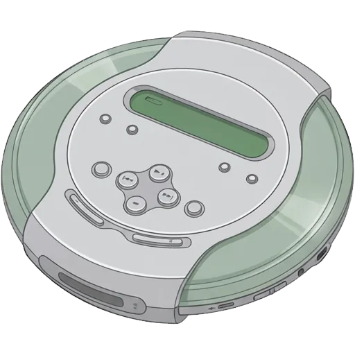 Sony CD Walkman D-CJ01 pixel art