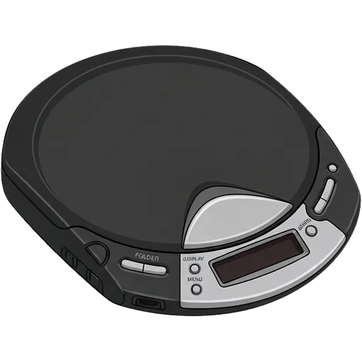 ソニー CDウォークマン D-CJ506CKのピクセルアート