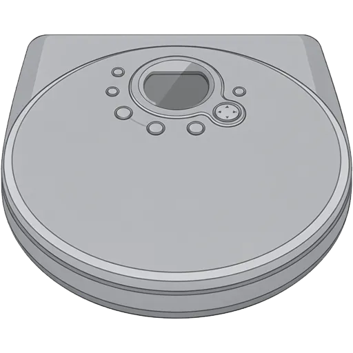 ソニー ディスクマン D-E770のピクセルアート