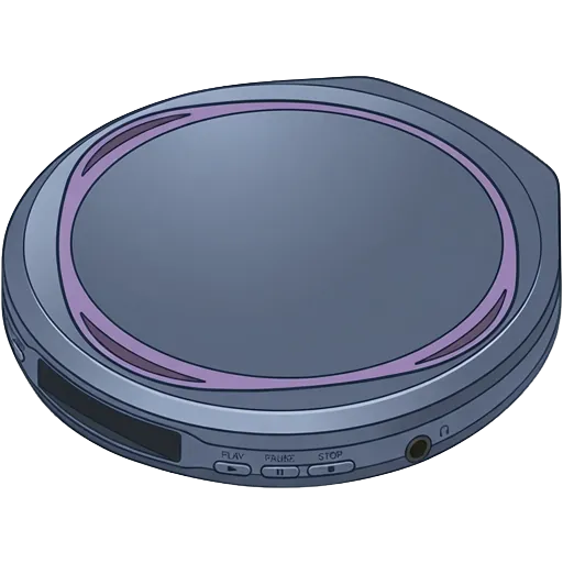 Sony Discman D-E888 pixel art