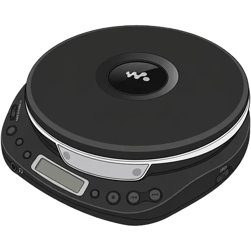 Sony CD Walkman D-EJ002 pixel art