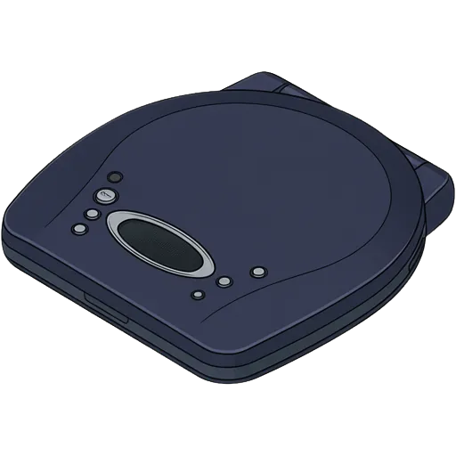 ソニー CDウォークマン D-EJ721のピクセルアート