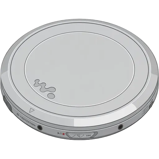 ソニー CDウォークマン D-EJ1000のピクセルアート