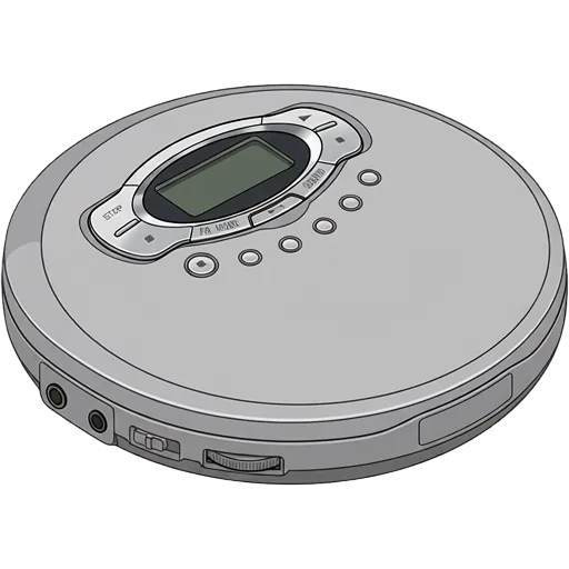 Sony Discman D-FJ65 pixel art