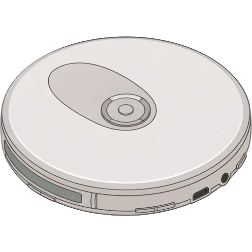 ソニー CDウォークマン D-NE800のピクセルアート