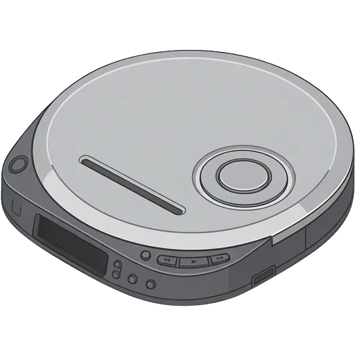 Sony Discman D-V500 pixel art
