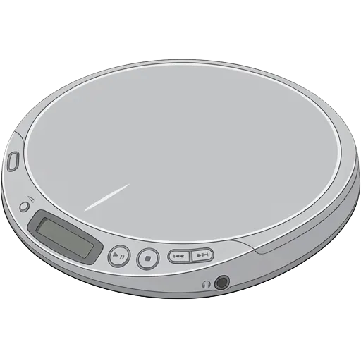 ソニー ディスクマン DD-S35のピクセルアート