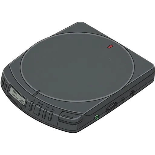 ソニー ディスクマン PRD-650のピクセルアート