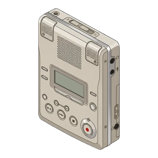 Sony MD Walkman MZ-B50 pixel art