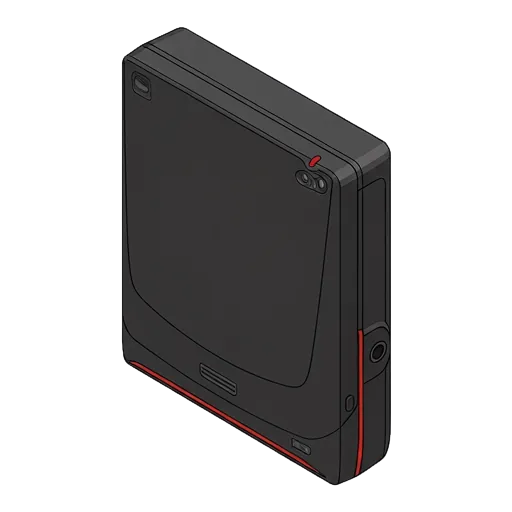 ソニー MDウォークマン MZ-E7Wのピクセルアート