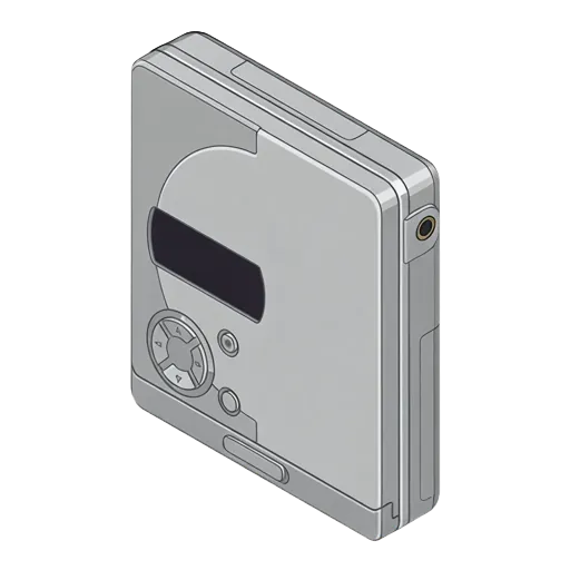 Sony MD Walkman MZ-E35 pixel art