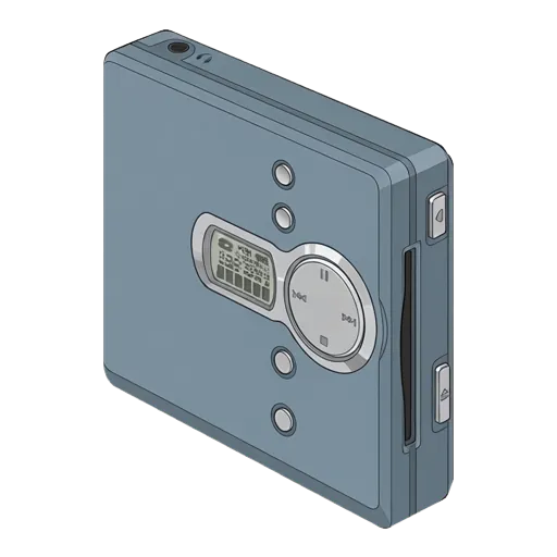 Sony MD Walkman MZ-E310 pixel art