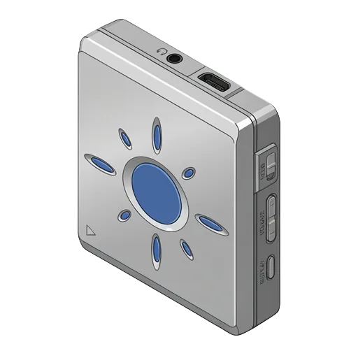 Sony MD Walkman MZ-E500 pixel art