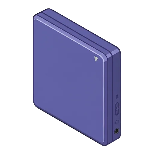 Sony MD Walkman MZ-E300 pixel art