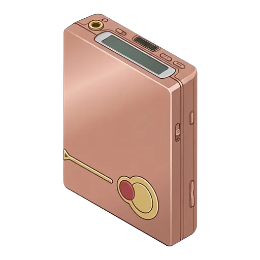 ソニー MDウォークマン MZ-E710のピクセルアート