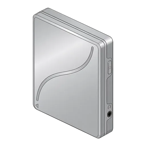 Sony MD Walkman MZ-EH1 pixel art
