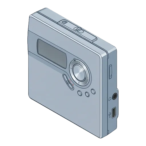 소니 MD 워크맨 MZ-N920 픽셀아트