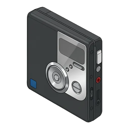 소니 MD 워크맨 MZ-NH900 픽셀아트