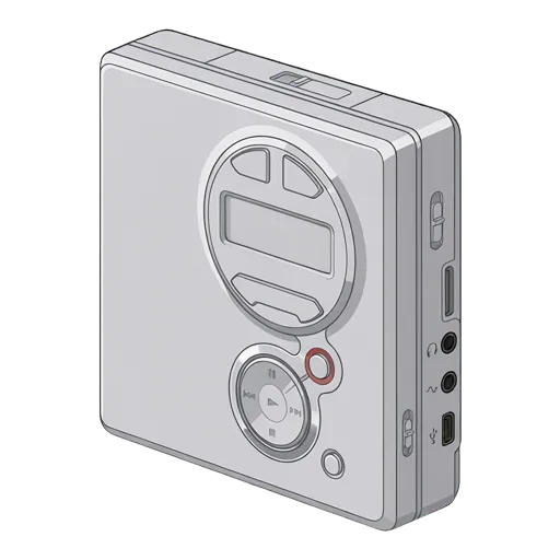 소니 MD 워크맨 MZ-R410 픽셀아트