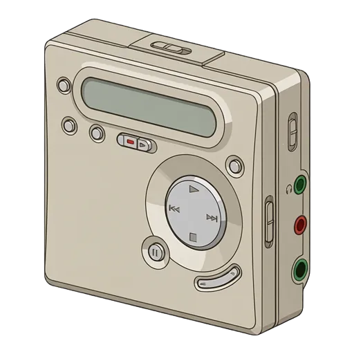 소니 MD 워크맨 MZ-R701 픽셀아트