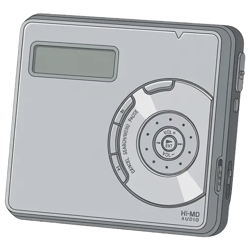 ソニー MDウォークマン MZ-RH710のピクセルアート
