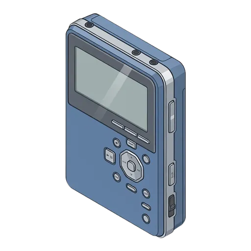 소니 MD 워크맨 MZ-RH910 픽셀아트