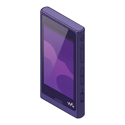 ソニー ネットワークウォークマン NW-A867/VIのピクセルアート