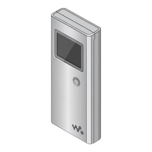 Sony Network Walkman NW-E73 pixel art