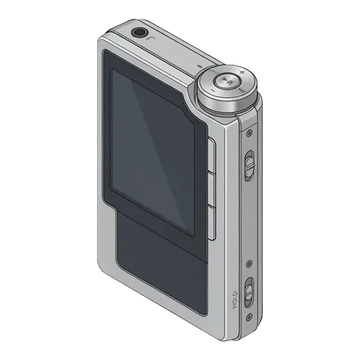 Sony Network Walkman NW-E95 pixel art